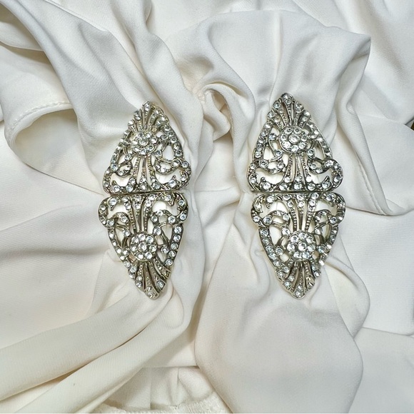 Ralph Lauren Evening Art Deco White Dress, 12 - Picture 7 of 7